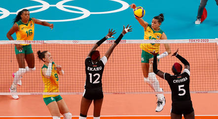 Brasil vence Quênia na estreia do Mundial de Vôlei feminino