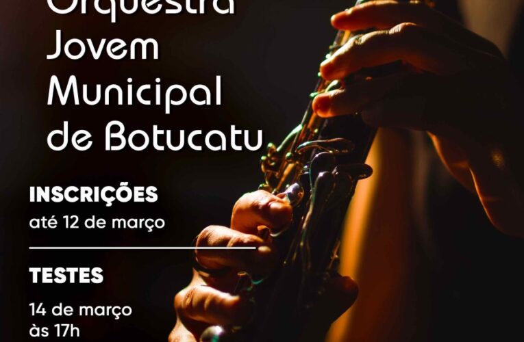 Cultura abre processo seletivo para Orquestra Jovem Municipal de Botucatu