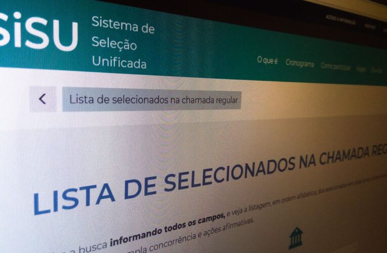 Selecionados na 1ª chamada do Sisu têm até hoje para fazer matrícula