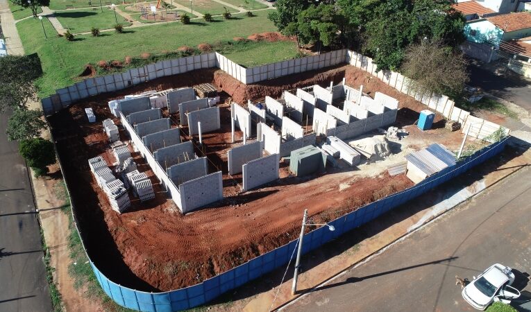 Novo posto de saúde do Real Park está com cronograma avançado de obras