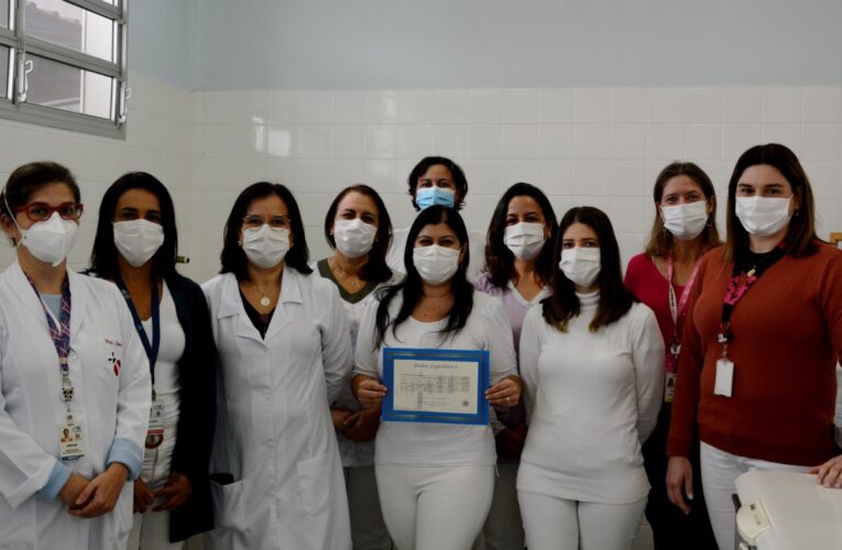 Banco de Leite Humano do HCFMB recebe Moção de Congratulações da Câmara Municipal de Botucatu