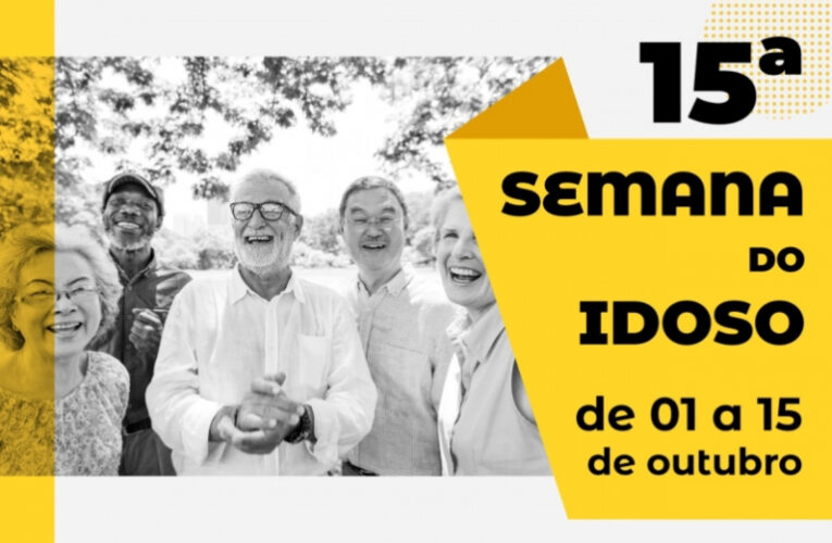 15ª Semana do Idoso terá programação especial gratuita para a população em Botucatu