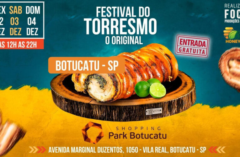 Shopping Park Botucatu recebe em dezembro ‘Festival do Torresmo – O original’