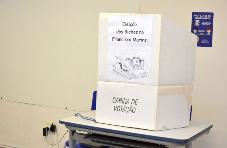 Escola Francisco Marins realiza eleição para presidente baseado em livro infantil