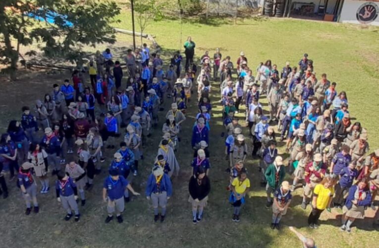 Acampamento Distrital reúne mais de 200 participantes no Grupo Escoteiro Padre Anchieta Botucatu