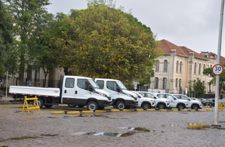 Saúde e Zeladoria de Botucatu recebem novos veículos