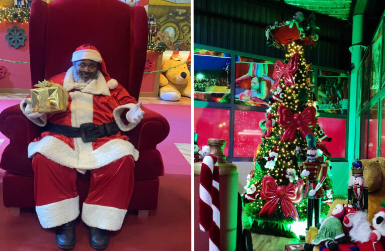 Papai Noel negro fala sobre representatividade e aceitação: ‘Até os adultos se emocionam’