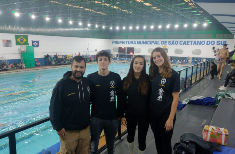 Nadadora da AAB conquista a prata no Paulista de Natação