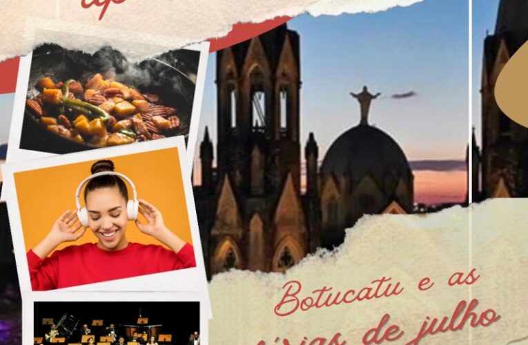 Botucatu terá Festivais, Gastronomia, Cultura e Arte no mês de julho