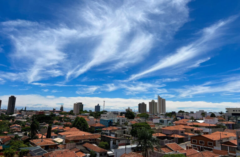 Sem o calor extremo dos últimos dia, tempo segue instável em Botucatu
