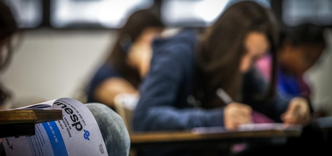 Unesp aplica prova da 1ª fase do Vestibular na quarta (15)