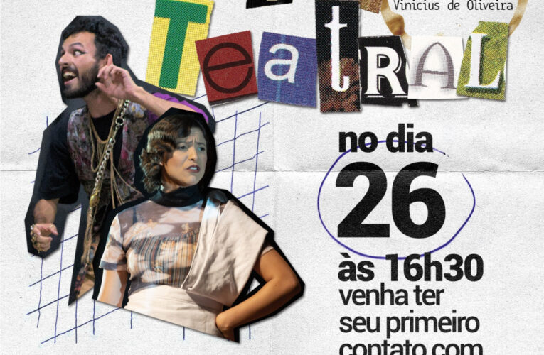 Cultura realizará Oficina de Iniciação Teatral em Botucatu