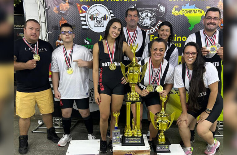 Equipe botucatuense fica em 2º no Campeonato Paulista de Levantamento Terra e Supino RAW