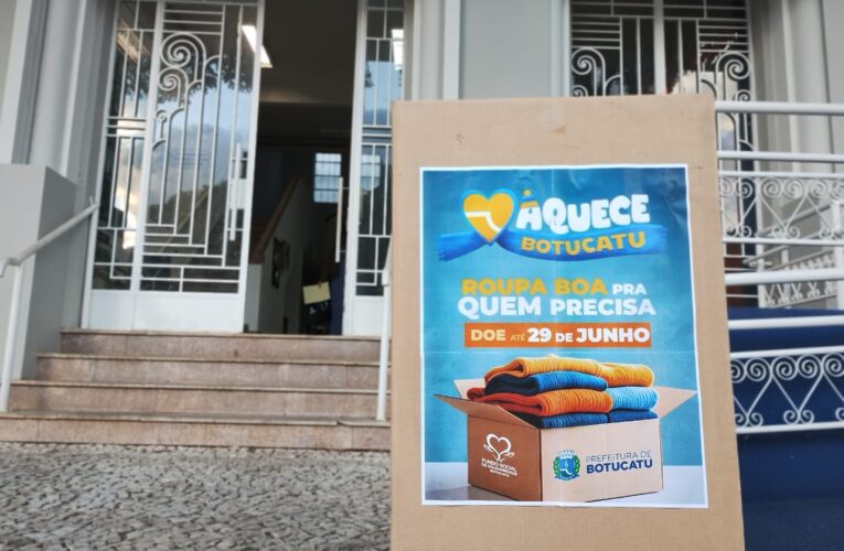 Botucatu: caixas de coleta da ‘Campanha do Agasalho’ já estão disponíveis para doação