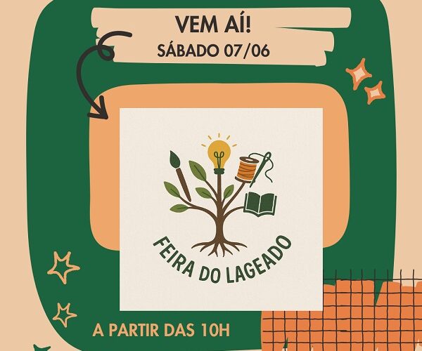 Feira do Lageado será no próximo sábado (07)