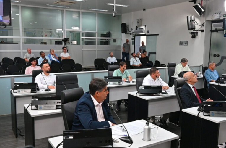 Sessão da Câmara terá projetos sobre cultura, segurança, homenagens e regularização urbana