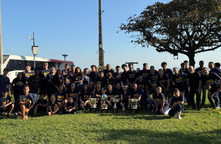 Banda Marcial de Botucatu conquista prêmios em concurso nacional em Santos