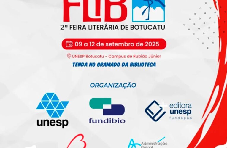 2ª edição da FLIB acontece em setembro na Unesp Botucatu – Campus de Rubião Júnior