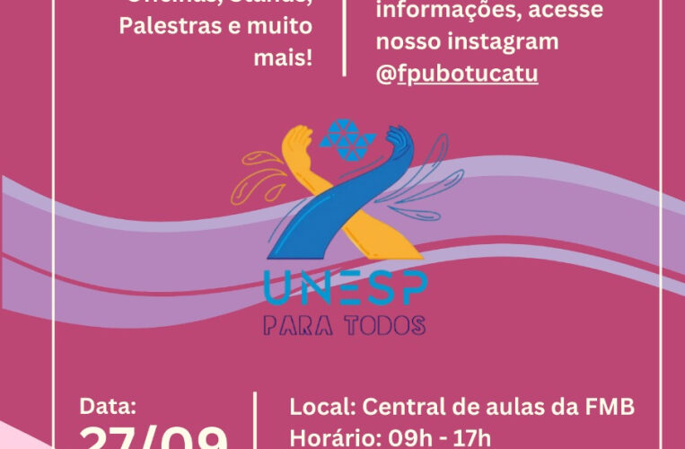 4ª Feira de Profissões da Unesp Botucatu acontece no sábado (27)