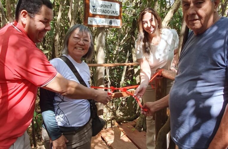 Passarinhando inaugura a Ponte da Conexão Cerrado