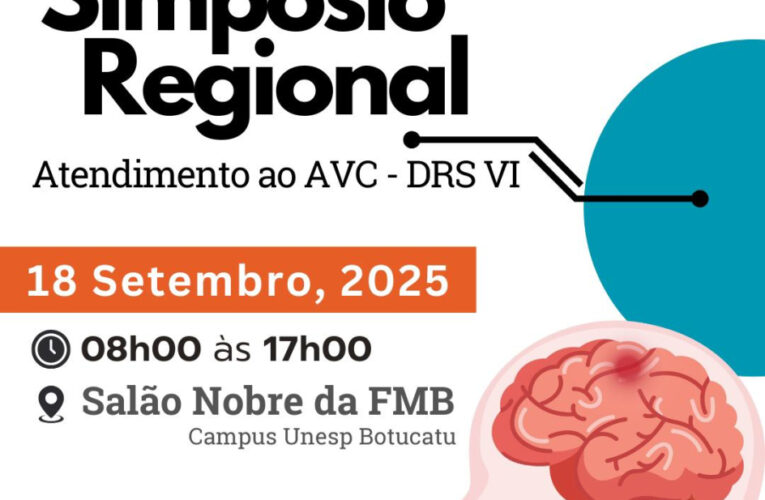 Simpósio Regional abordará avanços no cuidado do paciente com AVC em Botucatu