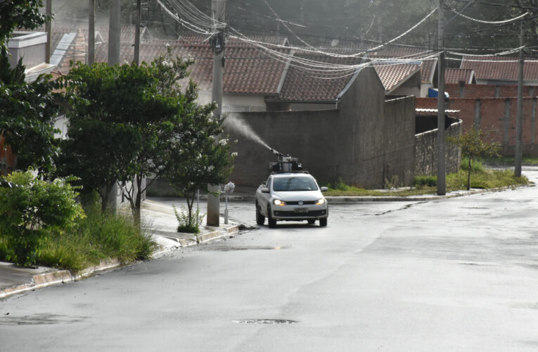 Prefeitura divulga agenda de nebulização contra a dengue desta semana em Botucatu