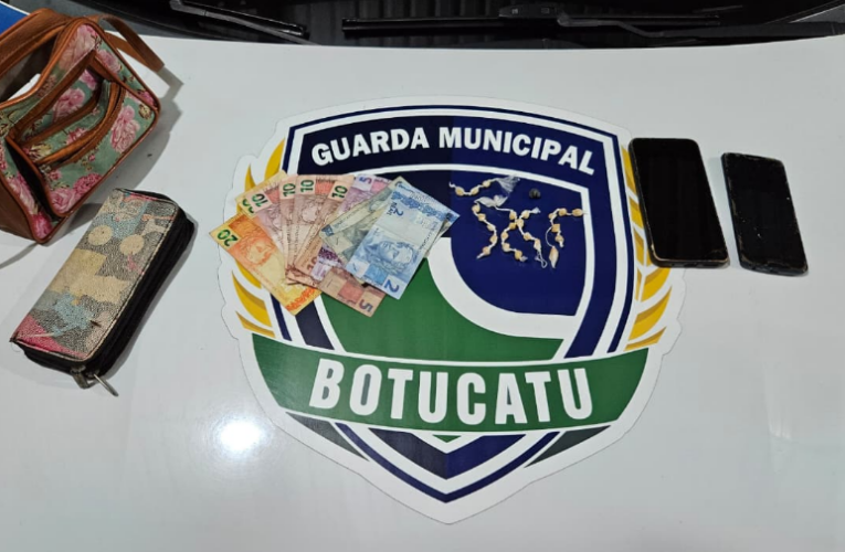 Ação da GCM resulta na prisão de mulher por tráfico na região central de Botucatu