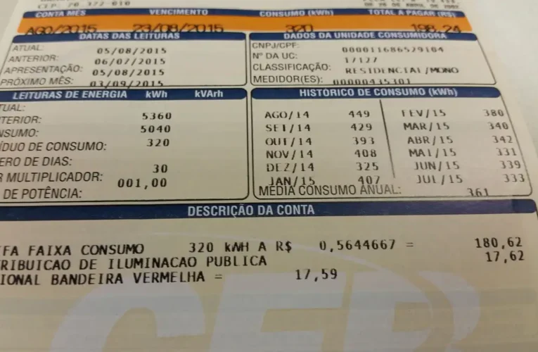 Conta de luz terá bandeira verde em janeiro, anuncia Aneel