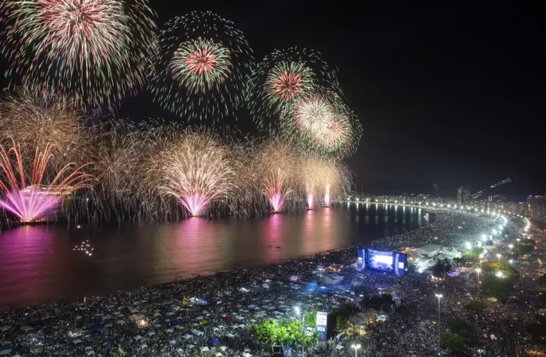 Guinness reconhece o réveillon do Rio como o maior do mundo