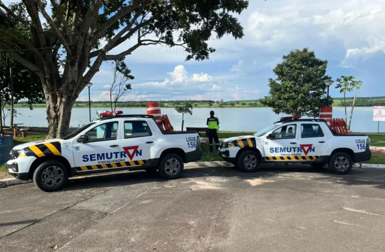 Agentes de trânsito reforçam acompanhamento viário no Balneário do Rio Bonito