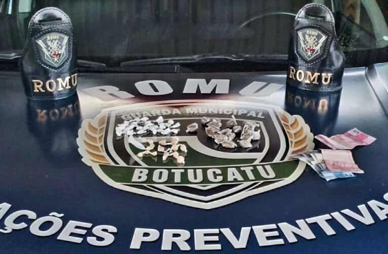 ROMU prende dois suspeitos por tráfico de drogas em Botucatu