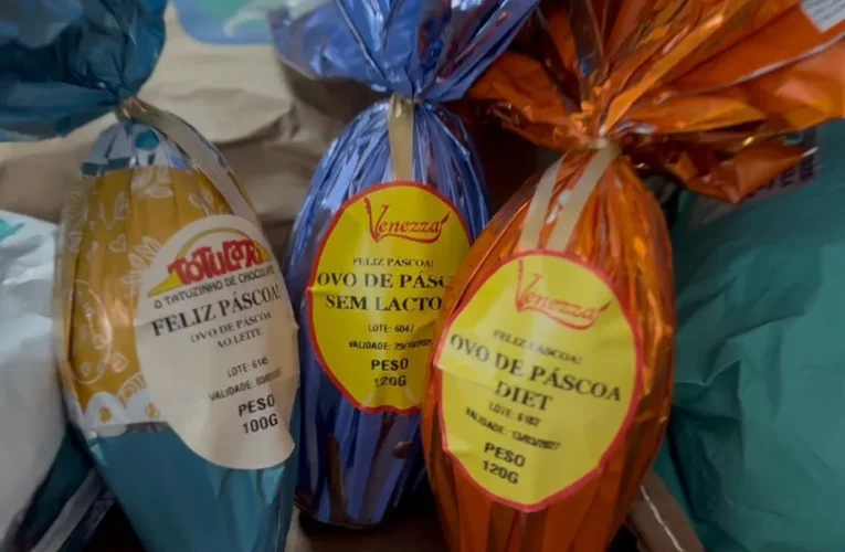 Prefeitura inicia entrega de ovos de chocolate a alunos da Rede Municipal