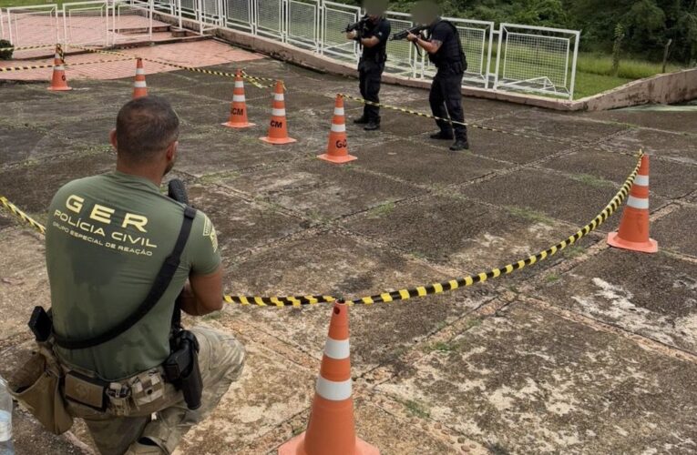 GOE de Botucatu passa por capacitação com o Grupo Especial de Reação