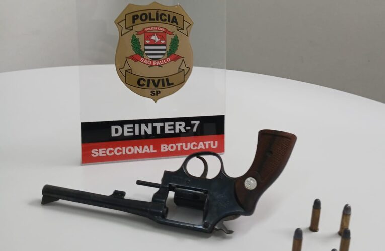Operação do Desarmamento recolhe arma de fogo em Botucatu