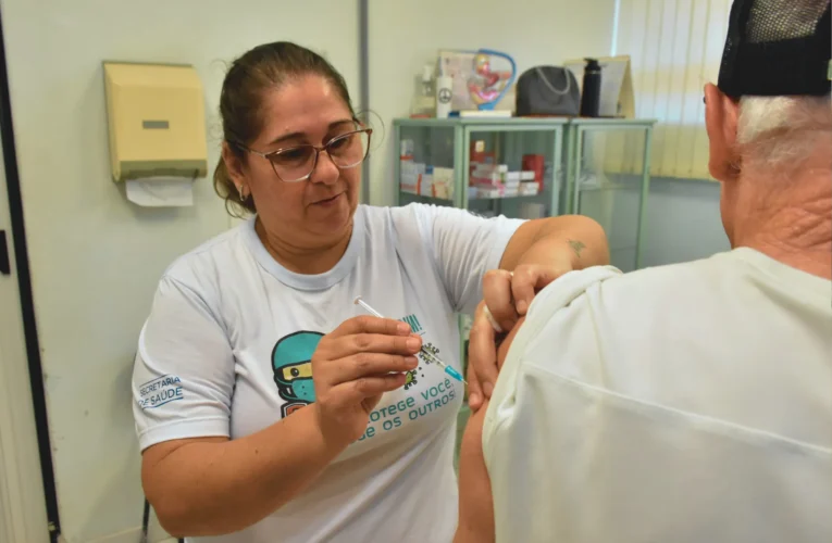 Prefeitura reforça vacinação contra a Influenza aos grupos prioritários
