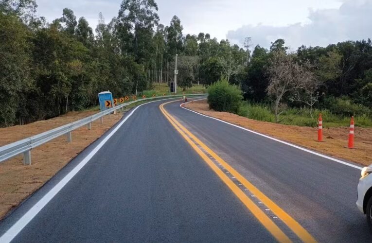 Trecho da SP-304 é liberado após um mês de interdição por chuvas