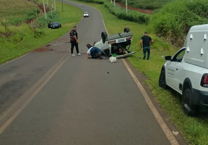 Polícia Militar atua em atendimento a acidente de trânsito em Botucatu