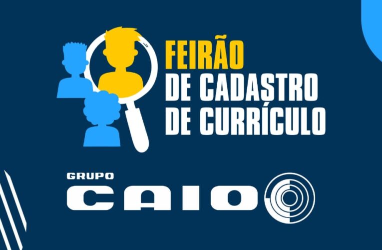 Grupo Caio realiza feirão de cadastro de currículos neste sábado em Botucatu