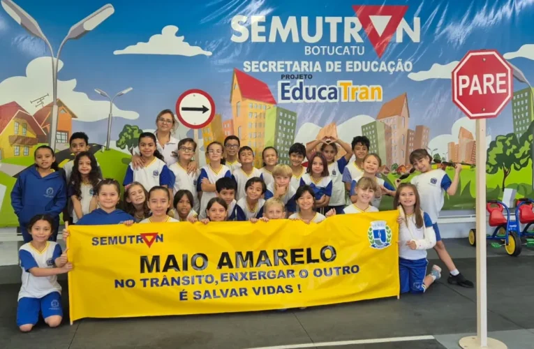 Projeto EducaTran intensifica ações do Maio Amarelo