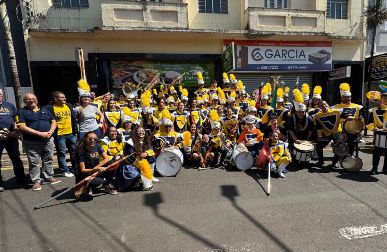 Banda Marcial de Botucatu conquista título geral da Copa América de Bandas e Fanfarras