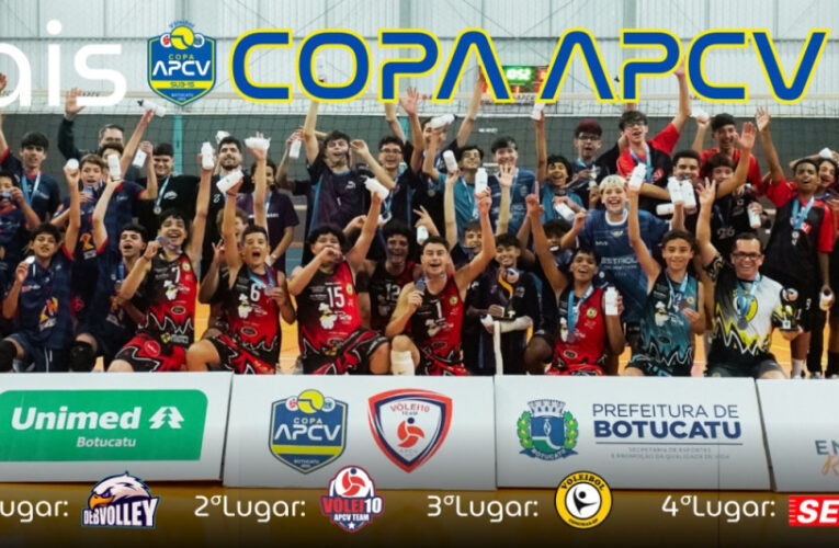 Botucatu recebe Copa APCV Sub-13 de Voleibol a partir da próxima semana