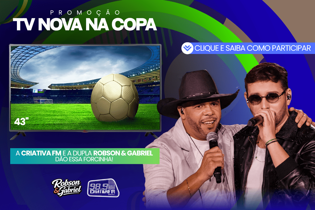 PROMOÇÃO TV NOVA NA COPA!