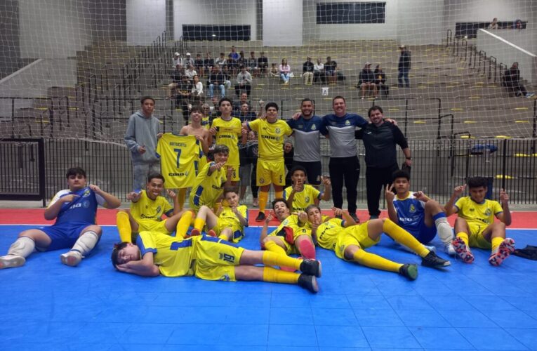 Botucatu futsal vende de virada MTG e garante vaga histórica na semifinal da Copa Liga Paulista sub-15
