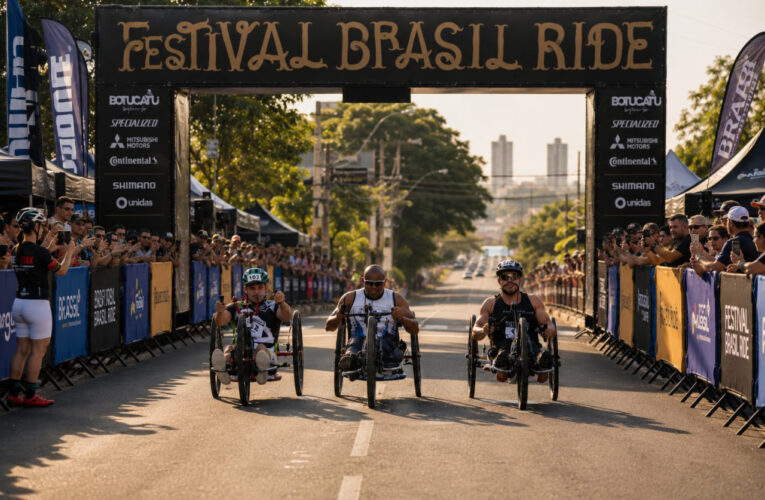 Brasil Ride terá participação inédita de atletas de handbike em Botucatu