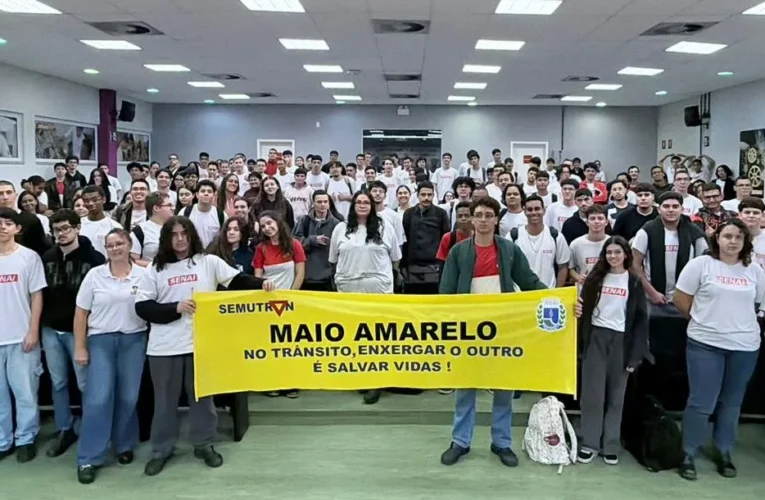 Semutran encerra campanha do Maio Amarelo com palestras educativas