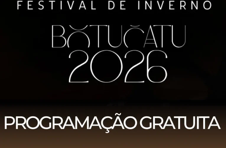 Festival de Inverno segue com programação gratuita no próximo fim de semana