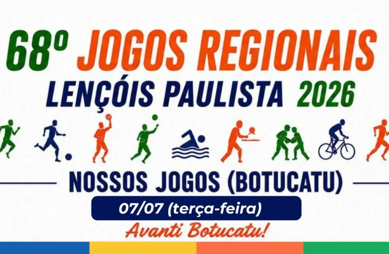 Jogos Regionais: Delegação de Botucatu entra em campo e quadra em busca de vitórias nesta terça-feira
